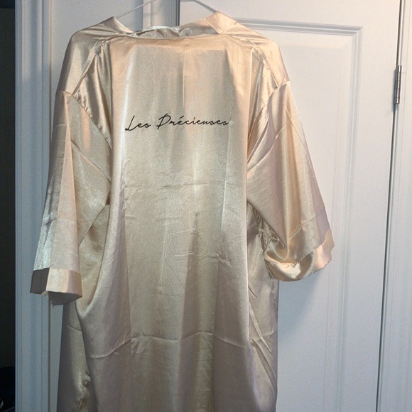 Other - Cream one-size Satin Robe